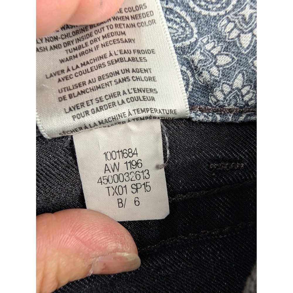 Ariat REAL Denim Womens 27L Black Bootcut Jeans Mid Rise - Picture 8 of 9